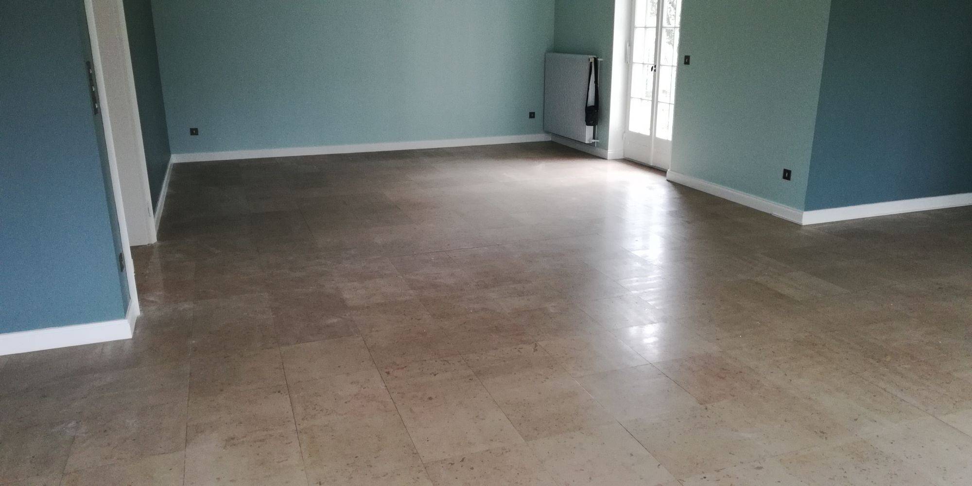 Découvrez notre chantier de rénovation de sol en comblanchien à Flaxlanden dans le Haut-Rhin Wintzenheim